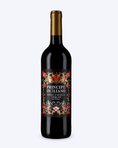 Principe Siciliano Nero D Avola Shiraz Merlot Sicilia